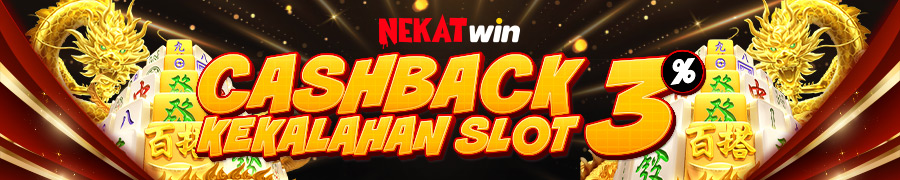 nekatwin cashback kekalahan slot 3 persen